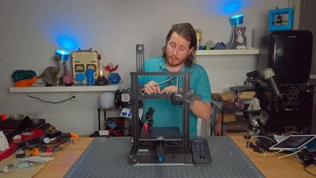 Fix 3D Printing WOBBLE!! - Adjusting V Wheels! смотреть онлайн