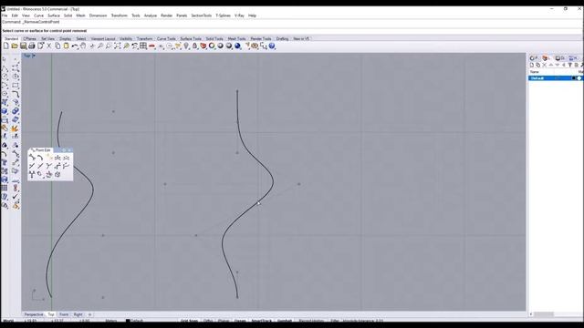 Rhino Modeling Tutorials: Curve Controls смотреть онлайн