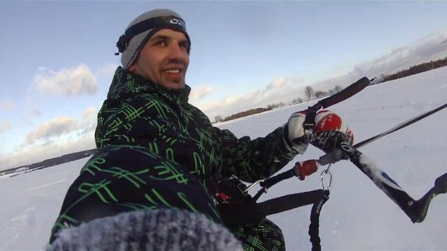 Snowkiting Květná 2012 смотреть онлайн