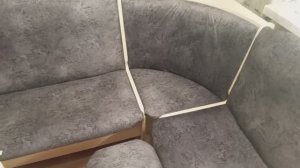 Перетяжка кухонного уголка.