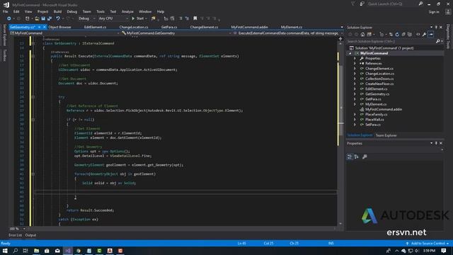 Lập trình Revit API - Bài 24: Lấy về đối tượng hình học của phần tử смотреть онлайн
