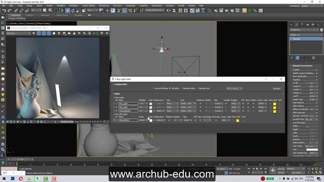 تعلم فيراى بسهوله - 18 V-Ray Light Lister (VRay Arabic) смотреть онлайн