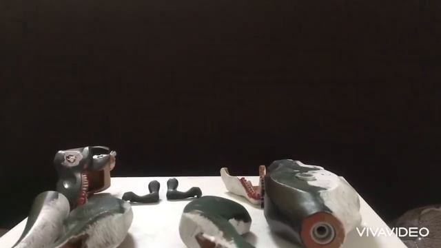 Lego Custom Carcharodontosaurus And T-Rex