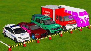 Мультики для детей, мультфильмы про легковые машинки для малышей, мультики про машинки детям