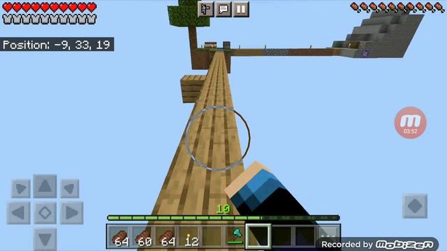 minecraft skyblock part 3 | obsidian lake смотреть онлайн