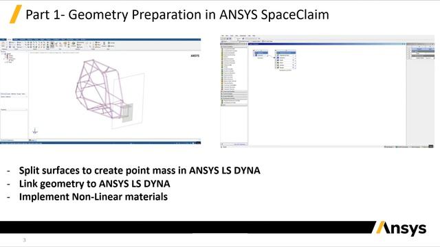 Explicit Analysis of a Roll Cage Using Ansys - Intro смотреть онлайн