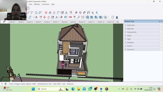 Tutorial Tag, Entity, Dan Animation Pada SketchUp смотреть онлайн