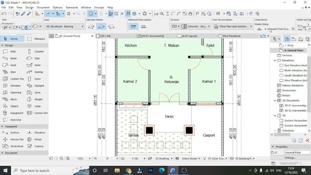 membuat rumah klasik di archicad 25 part 4 смотреть онлайн