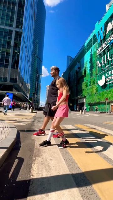 Dance in Moscow City Today ♥️ #shorts