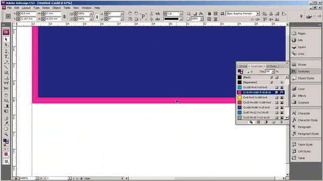 Intro to InDesign CS3 (3/3): Images, graphical elements, colour, and exporting your document смотреть онлайн