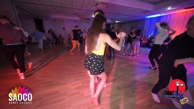 Sergey Gazaryan & Anastasia Morozova Salsa Dancing At 3 Front Relax In Hotel Don-Plaza, Sun 08.08.2