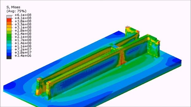 Wire Arc Additive Manufacturing (WAAM) simulation of a Bracket using Selective Mesh Coarsening (SMC смотреть онлайн