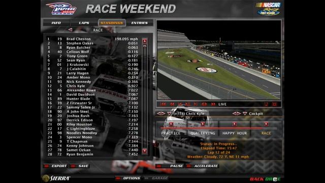ISCR ISM Connect Sportsman Series 16/33 S11 - Coca-Cola Firecracker 250 @ Daytona Night