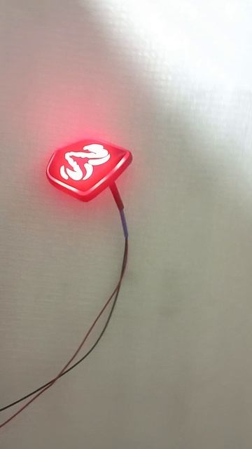 Светящийся логотип эмблема на Додж Калибр Led Logo Dodge Caliber #доджкалибер #додж #калибр