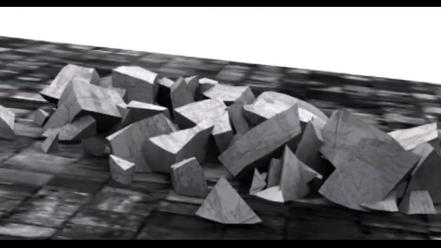 Explosing stone with RayFire tool in 3ds max смотреть онлайн