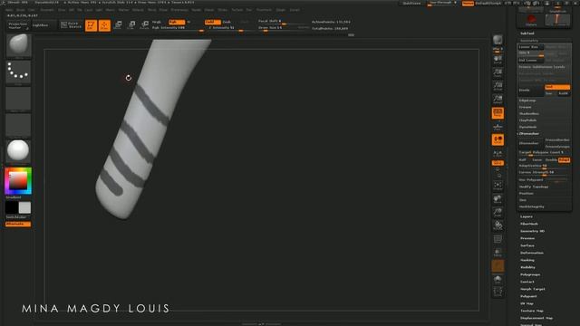 ZBrush Sculpting | zbrush Sword tutorial | ZBrush Tutorial for Beginners | ZBrush 2020,free tutoria смотреть онлайн