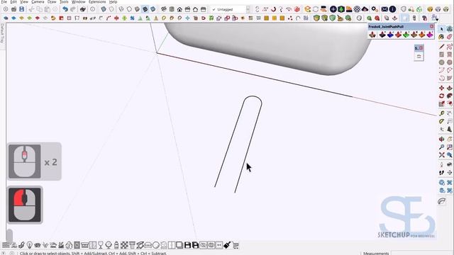 Sketchup Modelling a Modern Sofa Chair 09 смотреть онлайн