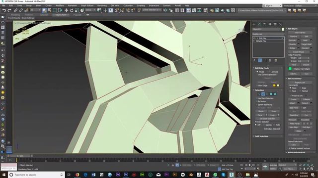 3DS MAX MODERN CAR MODELING TUTORIAL 8 (11) смотреть онлайн