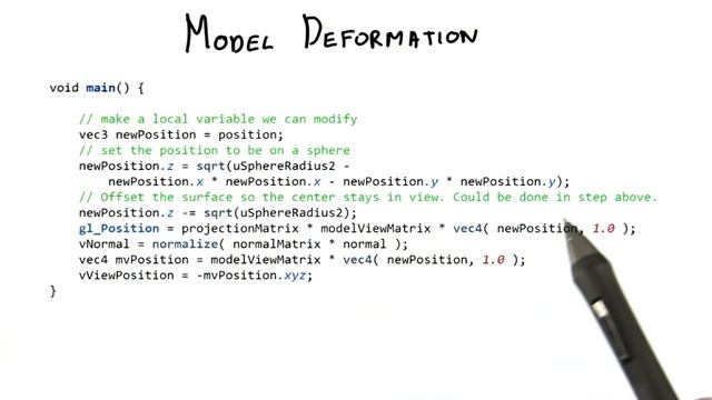 Model Deformation - Interactive 3D Graphics смотреть онлайн