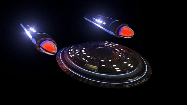 Large Blender 2.5 Tutorial - Star Trek based Spaceship - Result of Part 2b смотреть онлайн