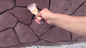 Отделка цоколя своими руками под Карельский малиновый кварцит