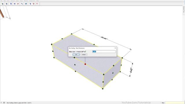 Draw BoundingBox and Rescale Bounding Box in SketchUp смотреть онлайн
