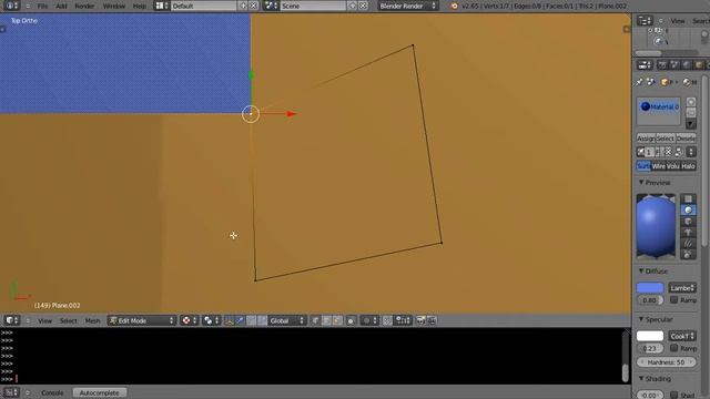 Blender Tutorial - Free-Hand Editing your Object Meshes смотреть онлайн