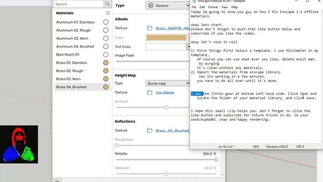 How to Fix ENSCAPE Offline Materials Library смотреть онлайн