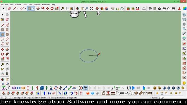 How to make a Drone in SketchUp. смотреть онлайн