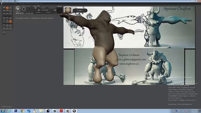 Sculptris a chimpanzee monster 1 body смотреть онлайн