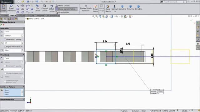 Solidworks tutorial Pocket Multi tool 17. Saw смотреть онлайн
