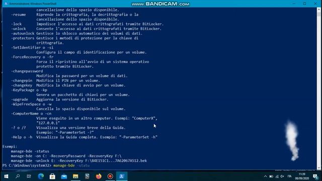 Come abilitare e disabilitare Bitlocker con powershell смотреть онлайн