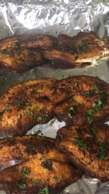 Blackened Tilapia Finished Pt6