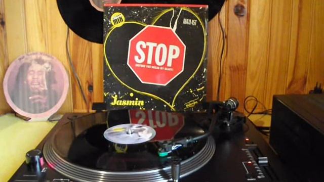 Jasmin - Stop (Before You Break My Heart) (Long Version - Disco Mix) (1985 - Maxi 45T) смотреть онлайн