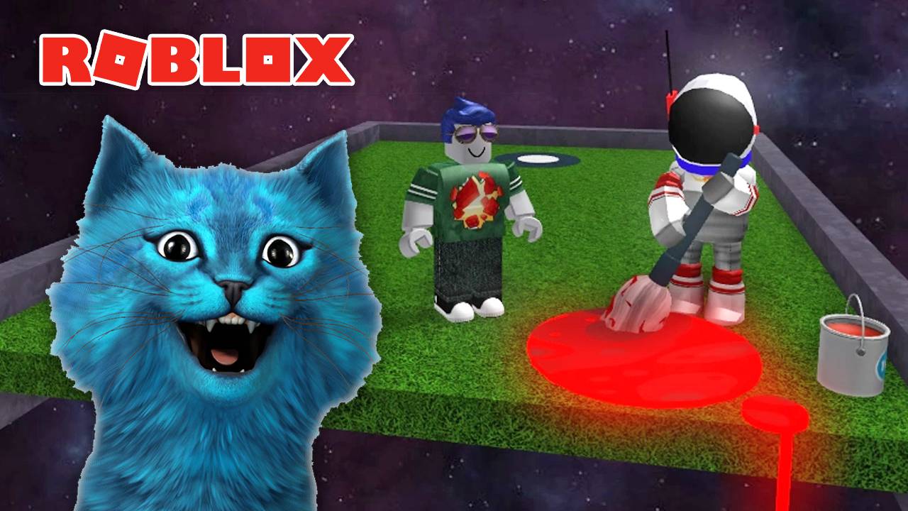 КОТЁНОК ЛАЙК попал в ОТКРЫТЫЙ КОСМОС РОБЛОКС Galactic Golf ROBLOX смотреть онлайн