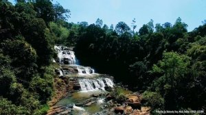 Sri Lanka_полёт над водопадом_UHD 4К_Video Dubrovsky