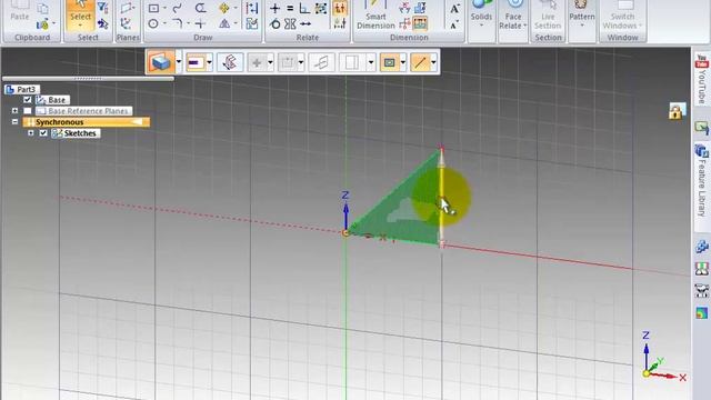 SOLID EDGE - 009 - demonstração: projetando um cone смотреть онлайн