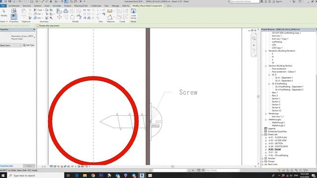 Revit apply screw смотреть онлайн