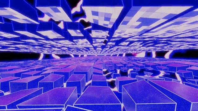 Abstract Morphing Cubes Spiral Loop смотреть онлайн