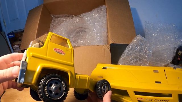 Tonka Car Carrier Ebay score! смотреть онлайн