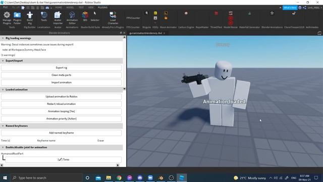 Blender Gun Animation 1 смотреть онлайн