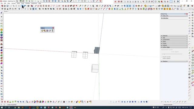 SketchUp Tips_스케치업 전개도 루비들...객체 다리미질 형태로 만들기