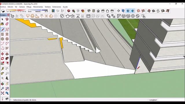 como hacer un estadio en sketchup pro смотреть онлайн