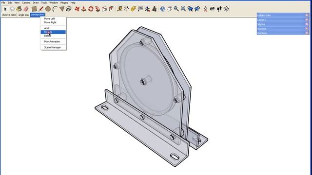 Creating technical drawings with 3D perspective view 2-6 смотреть онлайн