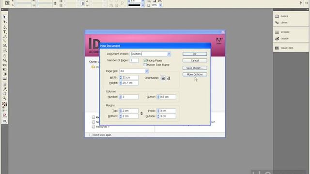 Adobe Indesign CS4 2. Bölüm Çalışma Alanı ( Yeni Doküman Oluşturma ) смотреть онлайн