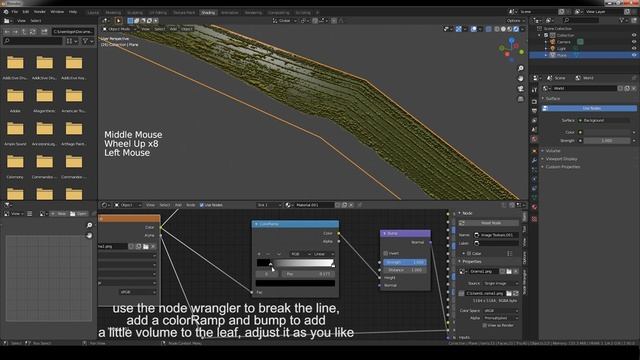 Technique For Creating Realistic and Fast Grass That You Can Learn in Less Than 3 Minutes in Blende смотреть онлайн