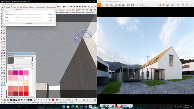 Enscape for Sketchup - Practice 12 [ HOUSE 1 ] смотреть онлайн
