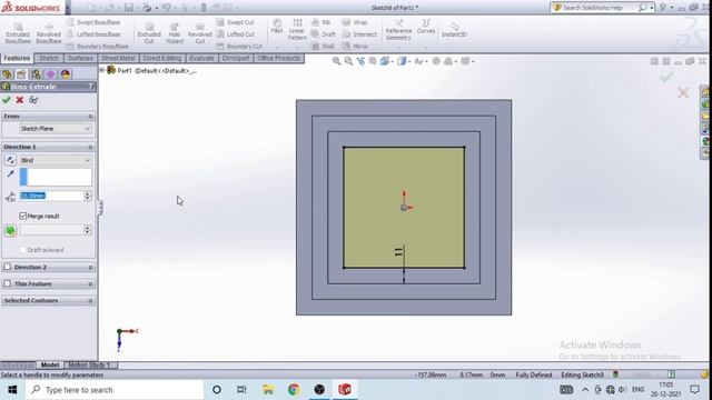 Temple Design in solidworks смотреть онлайн
