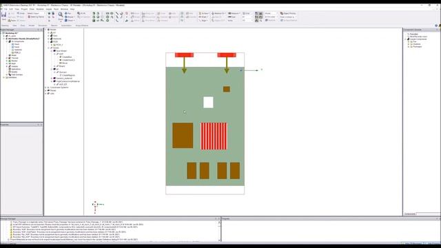 Setting up and Solving a PCB and Enclosure for Thermal Simulation in Ansys Icepak Electronic Deskto смотреть онлайн