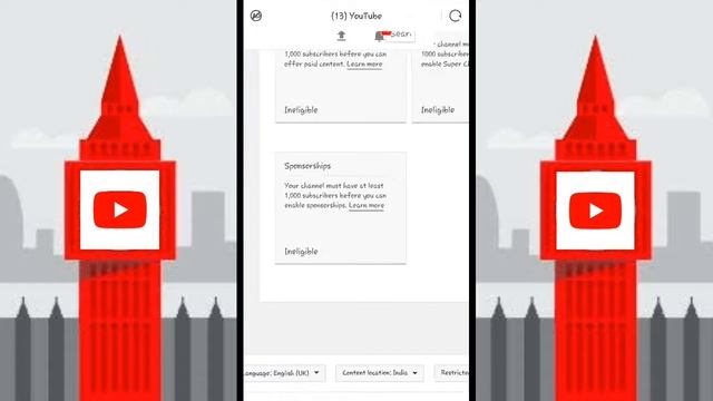 How To Active YouTube Sponsorship Full Details in Hindi, Enable Youtube new options Sponsorship HD. смотреть онлайн